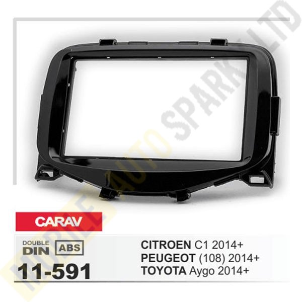 11-591 CITROEN C1 2014+ / TOYOTA Aygo 2014+ / PEUGEOT (108) 2014+ Fitting Kit