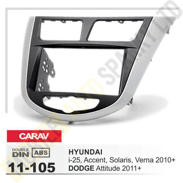 11-105 HYUNDAI i-25, Accent, Solaris, Verna 2010+ / DODGE Attitude 2011+ Fitting Kit