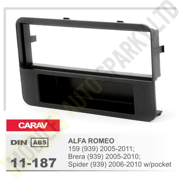 11-187 ALFA ROMEO 159 (939) 2005-2011; Brera (939) 2005-2010; Spider (939) 2006-2010 Fitting Kit