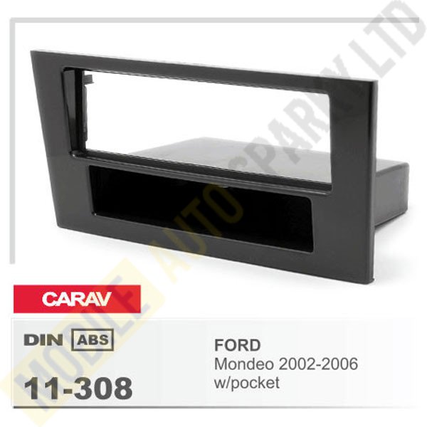 11-308: 1 DIN / 182 x 53 mm / FORD Mondeo 2002-2006 Fitting Kit
