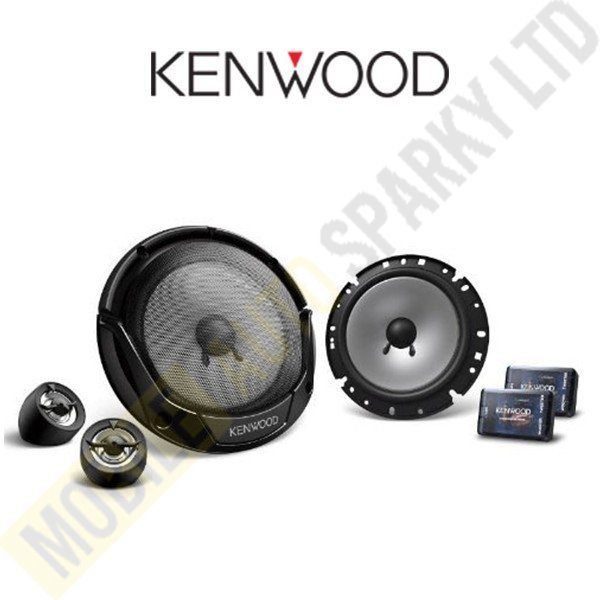 Kenwood KFC-E715P 6.5" 300W Max 2 Ways Car Component Speakers (Pair)
