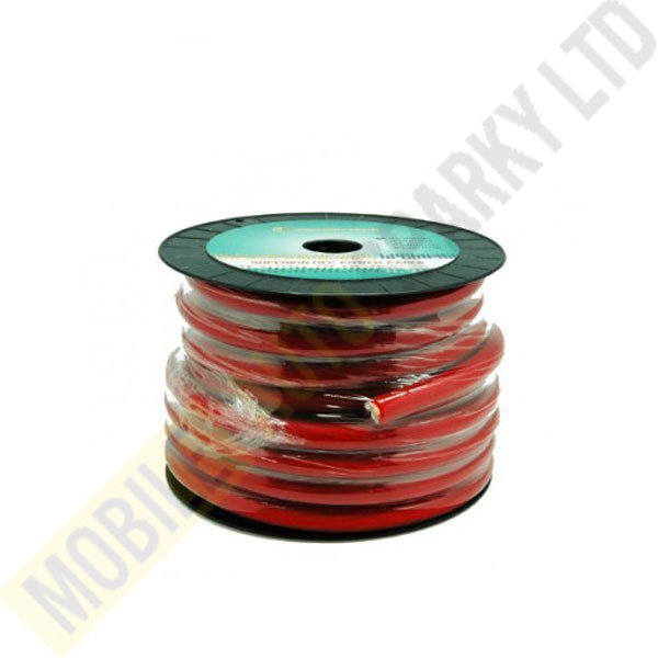 4GA Power Cable (Red) 100ft/Roll