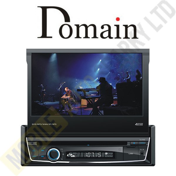 Domain DM-DV7M58NVI 7 Inch DVD/RMVB/CD/MP3/USB with GPS & Bluetooth
