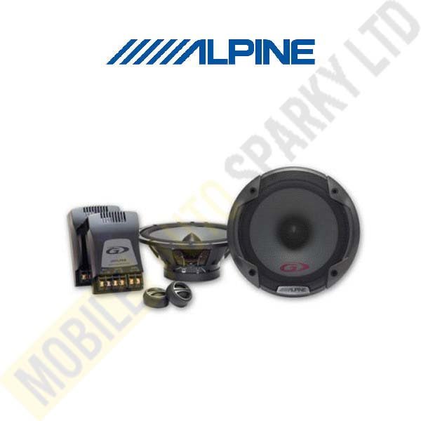 Alpine SPG-17CS 6-1/2" (16.5cm) Component 2-WAY Speaker 280W