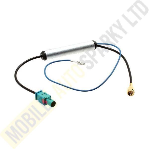 BST-007 Single Fakra Male to SMB Phantom (Booster) Adaptor