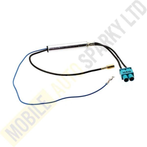 BST-008 Double Fakra Male to SMB Phantom (Booster) Adaptor