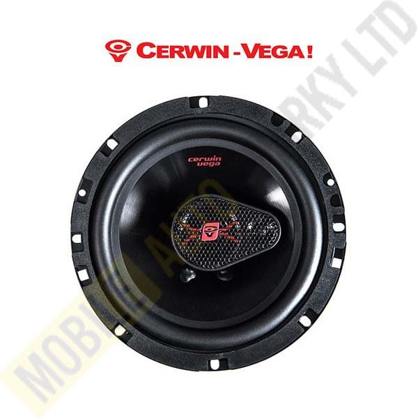 Cerwin Vega H4652 6.5 Inch HED Series 2-way Coaxial Car Speakers 300W