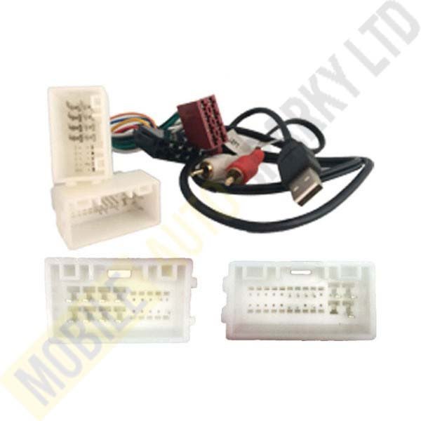 ISO-HY05 ISO Harness Adaptor for Hyundai IX35 2010 with Amplifier