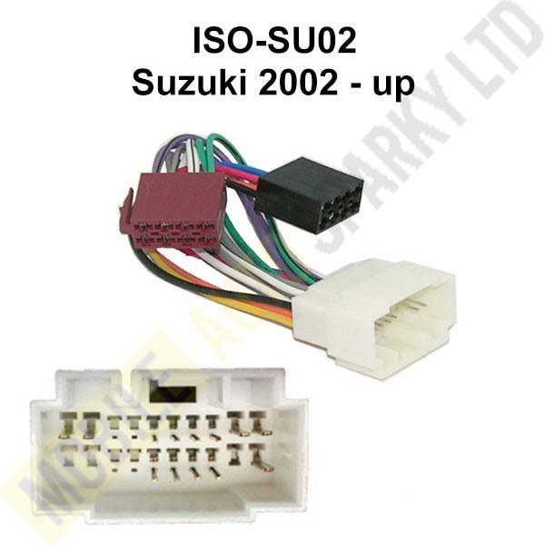 ISO-SU02 ISO Harness Adaptor for Suzuki 2002-up