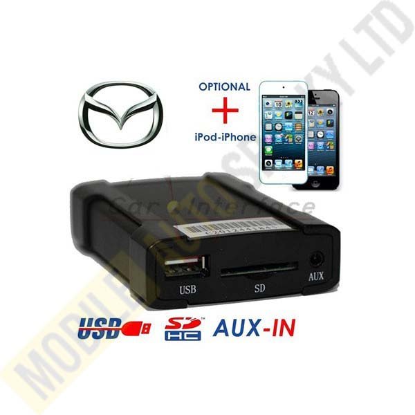 X Car Link-Connect USB / SD / AUX to Mazda Port