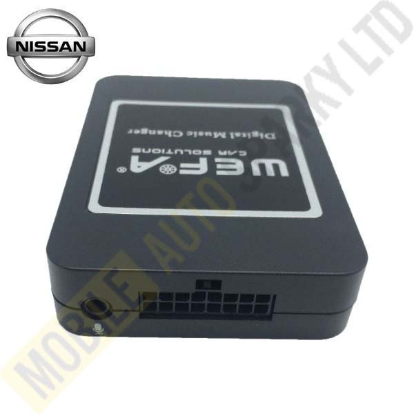 Nissan USB / SD / Aux Interface with Bluetooth Dual USB Port for Playing and Charging