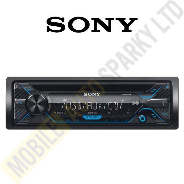 Sony CDX-G1201U CD / MP3 / USB / Aux Receiver and Direct Control for Android Phone & Extra Bass