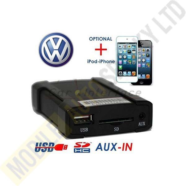 X Car Link-Connect USB / SD / AUX to Volkswagen Port (8 pin)